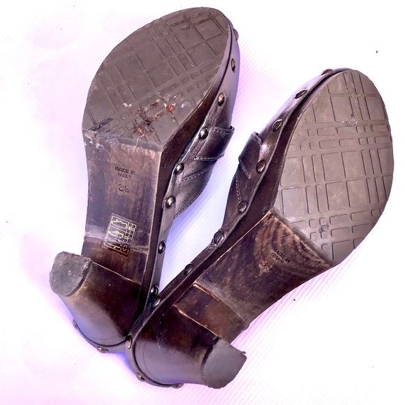 Burberry size 39 women’s 9 clogs heels shoes mules - Picture 6 of 8